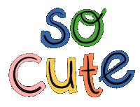 So Cute Sticker