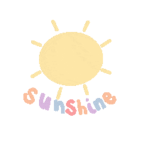 Rainbow Sun Sticker