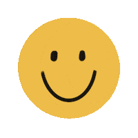 Feelgoodmel 90s rave jungle smiley face Sticker