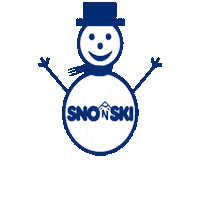 Happy Snow Sticker by Sno'n'Ski