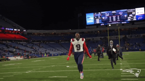 Happy Football GIF by New England Patriots