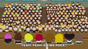 gym crowd GIF by South Park 
