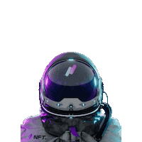 NFTes love nft astronauta nftes Sticker