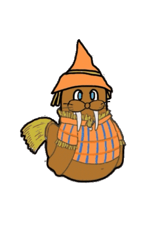 Snow Sticker by Vampire Penguin