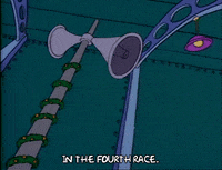 Season 1 Loudspeaker GIF by The Simpsons