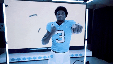 North Carolina Football GIF by UNC Tar Heels