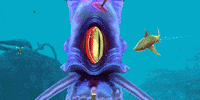 hungry-shark game ouch shark sharks GIF