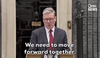 "We need to move forward together."
