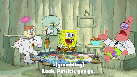 season 9 patrick the game GIF by SpongeBob SquarePants