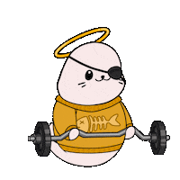 Work Out Fun Sticker by Sappy Seals Community