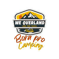 Camping Sticker