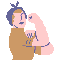 woman Sticker by Birchbox