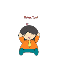 Happy Thank U Sticker