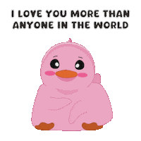 I Love You Couple Sticker by MeetDuckey