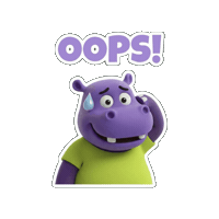 Surprised Oh No Sticker