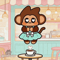 Wake Up Coffee GIF by Chimpers