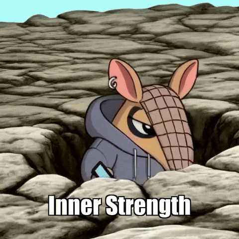 Strength Resilience GIF by Chillo Dillo