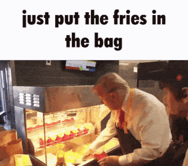Trump Fries GIF