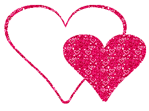 I Love You Hearts Sticker