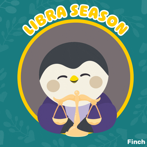 Zodiac Sign Penguin GIF by Finch Care