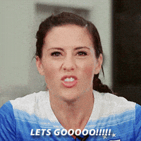 alex morgan yes please becky make me fall more in love with you GIF