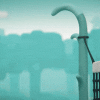 BigLizard animation space animated adventure GIF