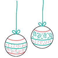 Christmas Fiestas Sticker
