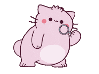 Cat Love Sticker by Pembe