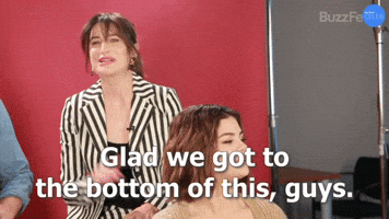 Glad We Got to the Bottom of This