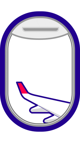 Plane Windows Sticker by LATAM Airlines