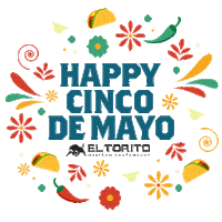 Cinco De Mayo Mexico Sticker by El Torito