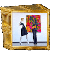 kentstetson art frame fine art art gallery Sticker