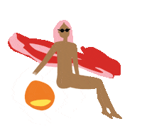 Happy Food Sticker by Julia Gluyas