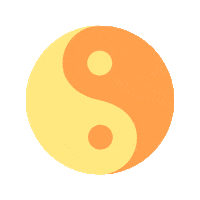 Yin Yang Love Sticker by Evry Jewels