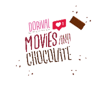 Chocolate Pelicula Sticker by Amigas Dorival