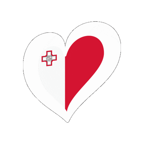 Heart Malta Sticker by Eurovision Song Contest