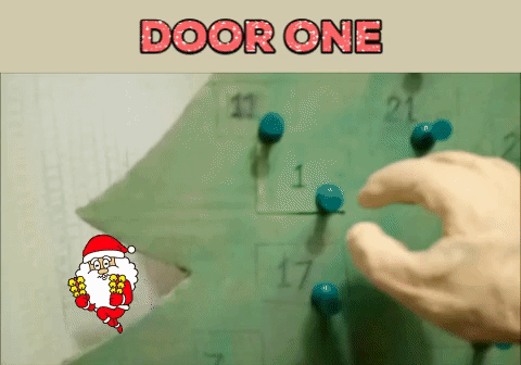 advent calendar christmas is coming GIF