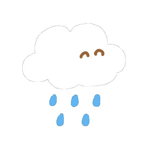 Rain Cloud Sticker