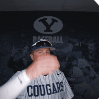 Sport Baseball GIF by BYU Cougars