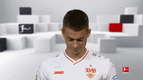 Line Up Smile GIF by Bundesliga