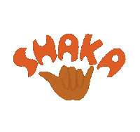 Surf Hello Sticker by uhuhualoha