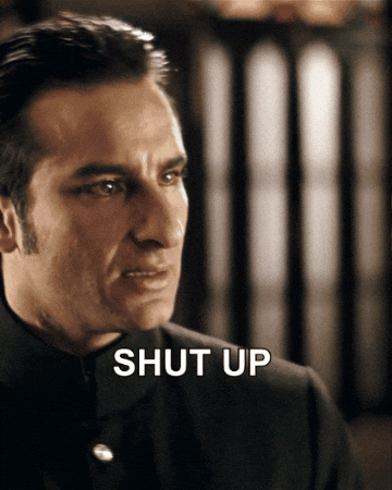 Get Lost Shut Up GIF