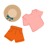 Fashion Hat Sticker