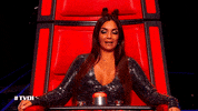 thevoiceofitaly reaction sexy the voice lamborghini GIF