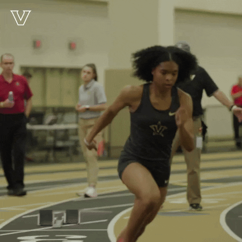 Celebrate Track And Field GIF by Vanderbilt Athletics