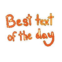Text Award Sticker