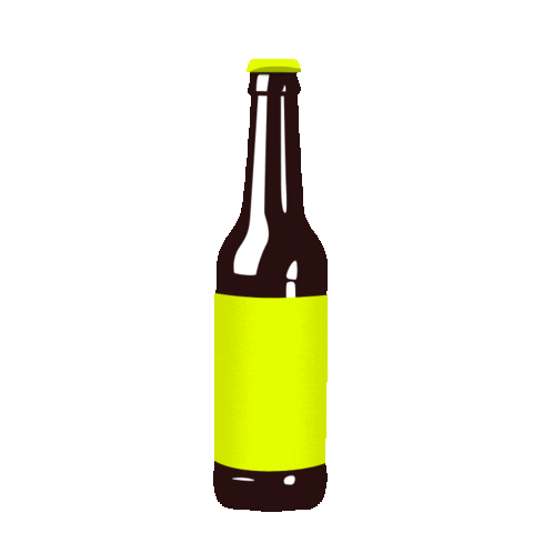 Heimathafen giphyupload beer handmade bottle Sticker