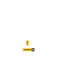 Finning finning sudamerica finning cat finningcat finninglatam Sticker