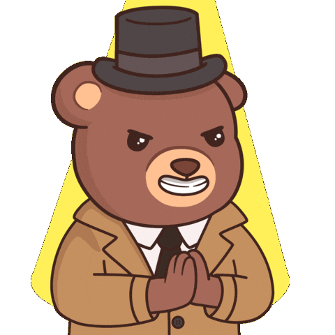 Plan Plotting Sticker by BEARISH