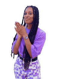 Black Woman Yes Sticker by takeepfit